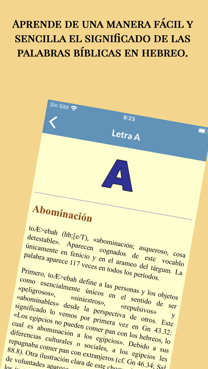 Diccionario Hebreo Bíblico