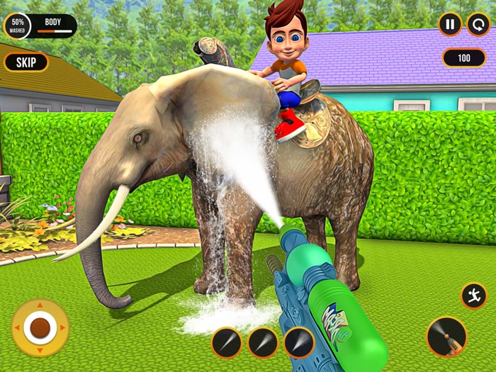 Power Wash Water Gun Games 3D