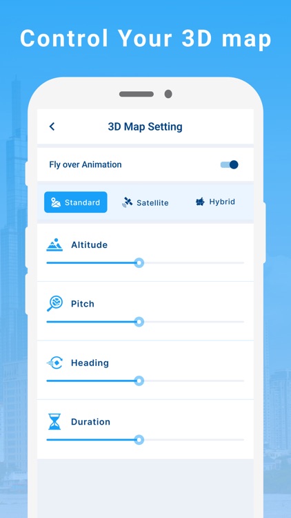 3D Street Navigation View