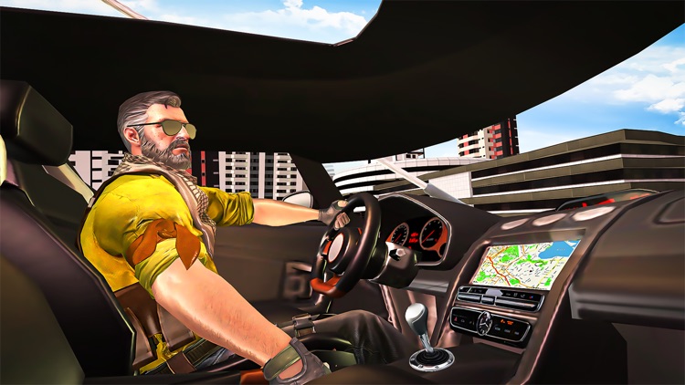 Yellow Cab City Driving Games