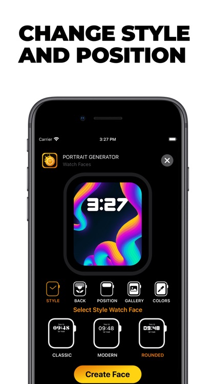 Watch Faces Gallery Portraits screenshot-5