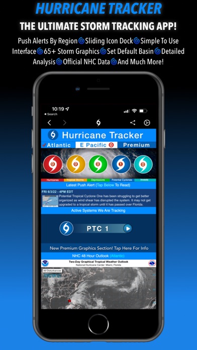 Hurricane Tracker Screenshots