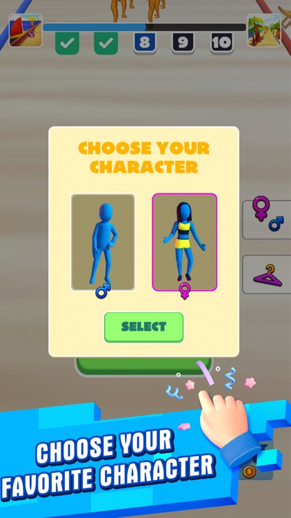 Beach Runner Prank Slap & Run screenshot-4