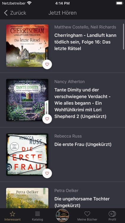 Audiobooks in German screenshot-1