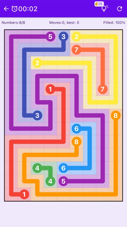 NumberLink-Dots Connect Puzzle screenshot-5