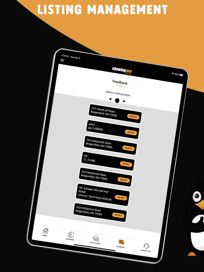 Showing Pro Services