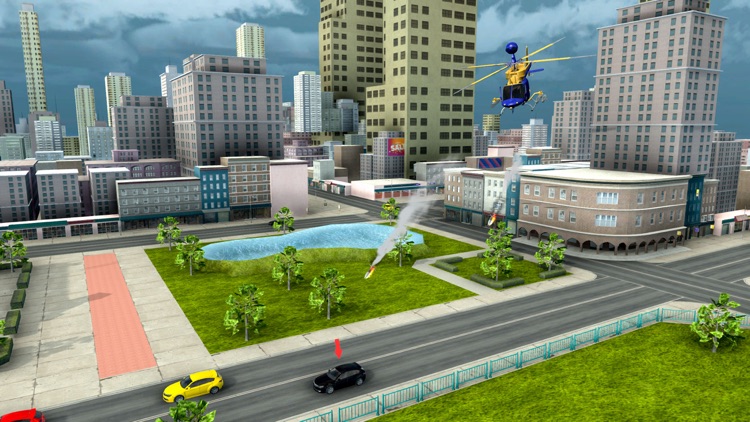 City Helicopter Rescue Mission screenshot-3