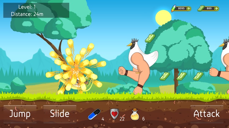 Mutant Chicken Runner screenshot-3