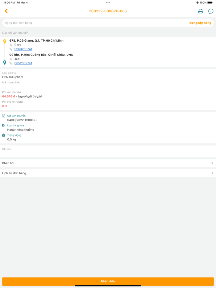 AZ Express - Khách hàng