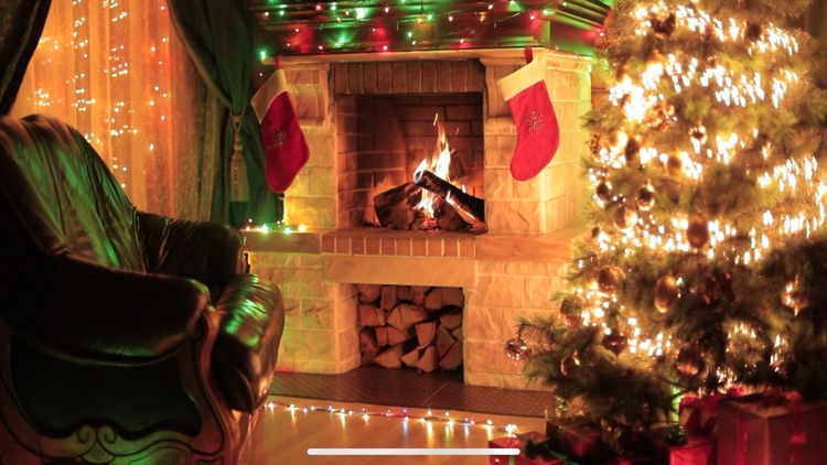 Yule Log - Christmas Fireplace