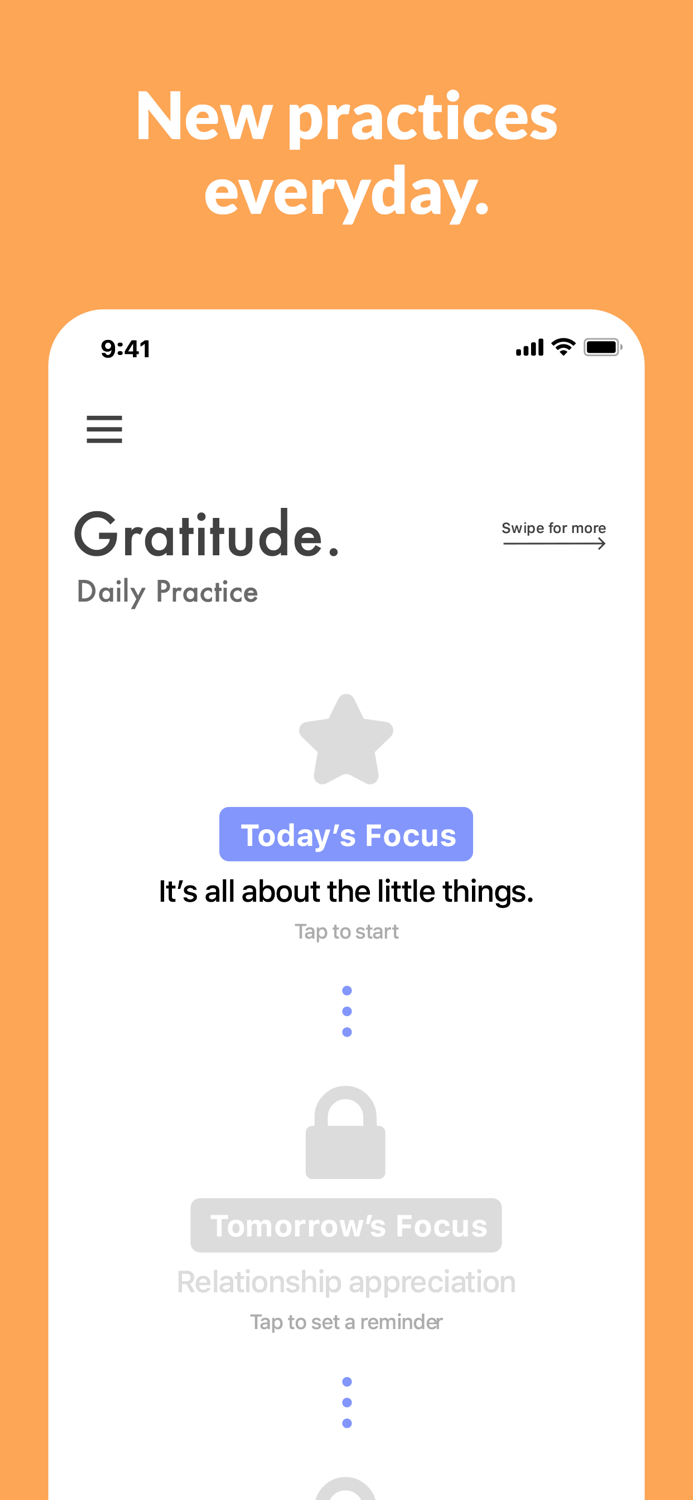 Mahalo - Gratitude Journal App