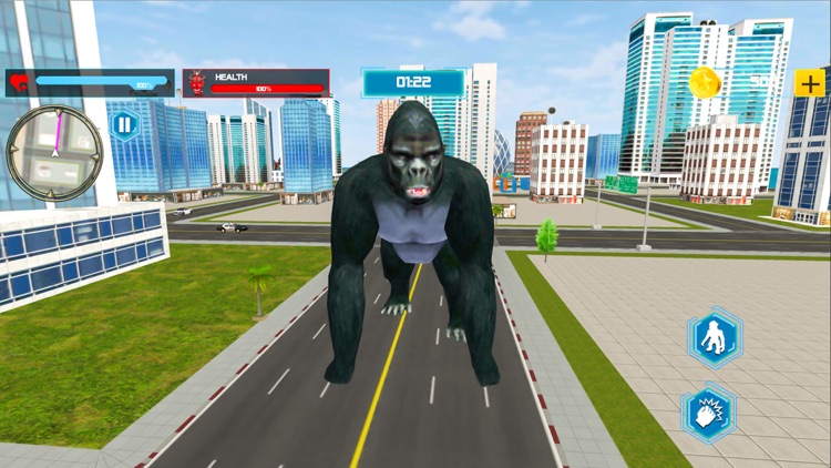 Angry Gorilla Bigfoot Monster para iOS (iPhone/iPad) - Baixar