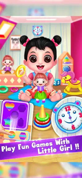 Game screenshot Cute Girl Daycare & Dress up apk