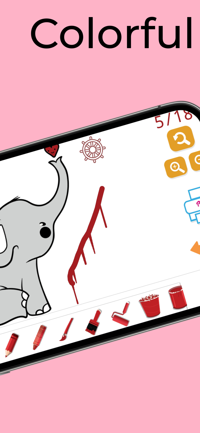 Coloring - Mandala  Paint Game