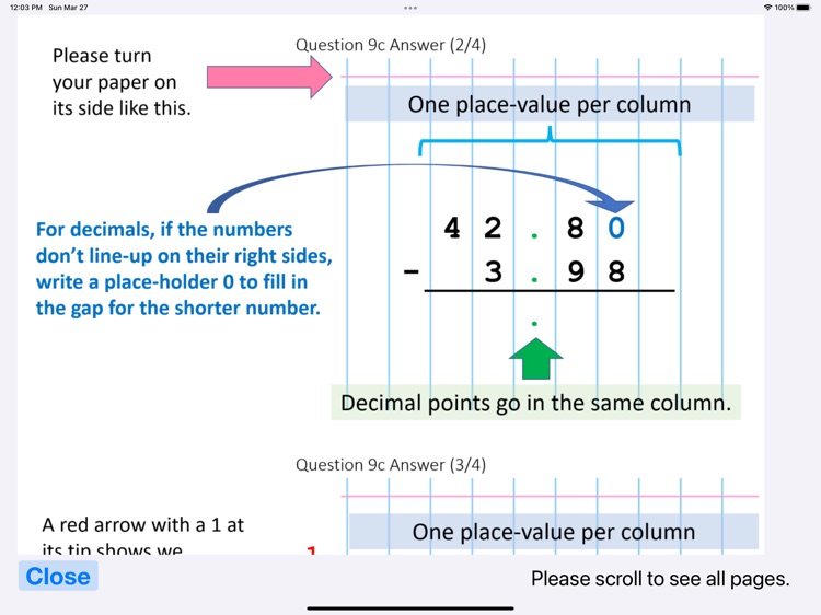 Math test for Common Core, 5.3 screenshot-8