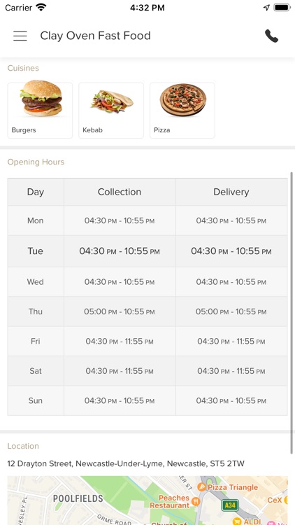 Clay Oven Fast Food ST5 2TW screenshot-3