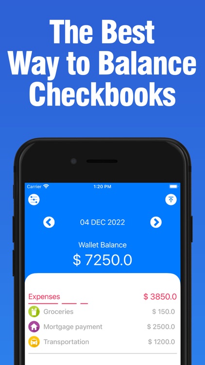 Checkbook Register: AI Scanner