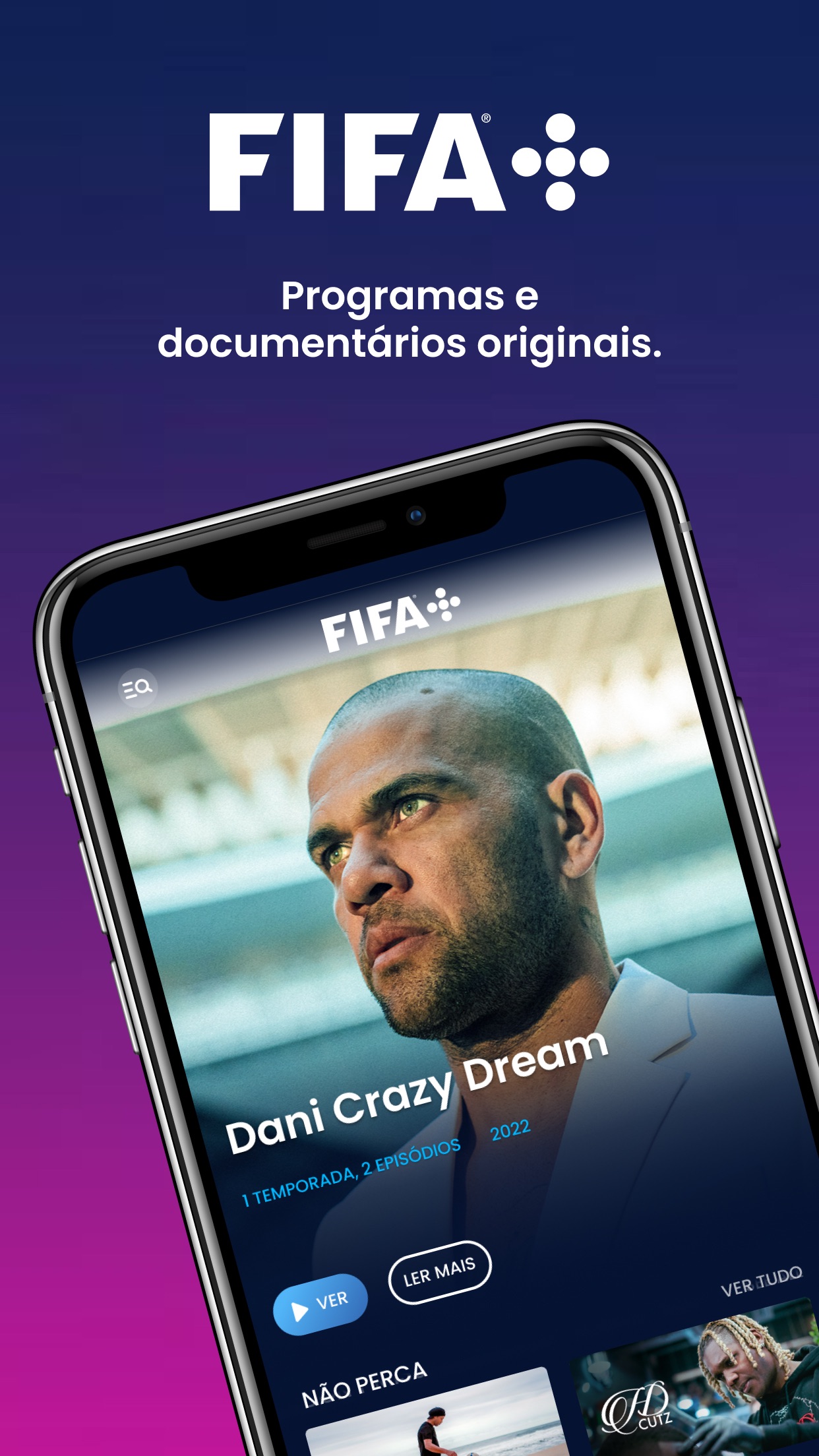 Screenshot do app FIFA+ | O melhor do futebol