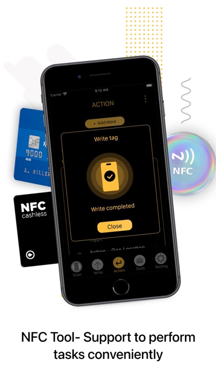 Read NFC tools- NFC tagwriter
