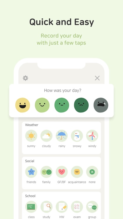 DailyBean - simplest journal