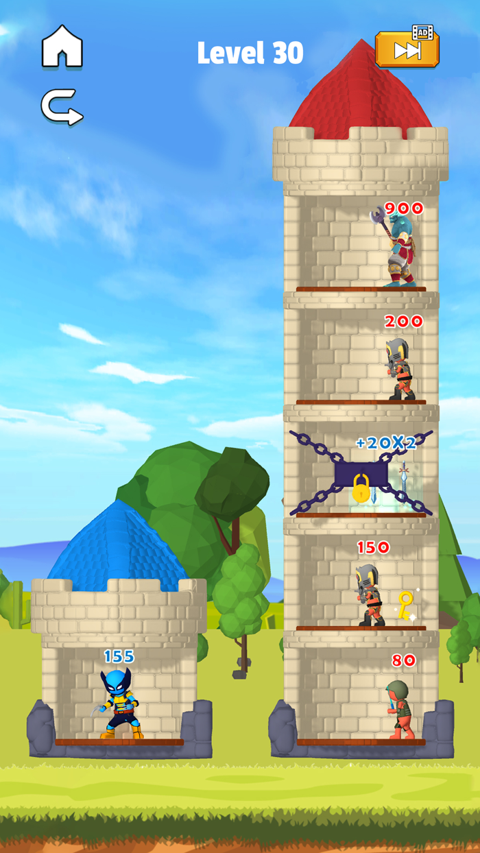 Stick Hero Mighty Tower 3D