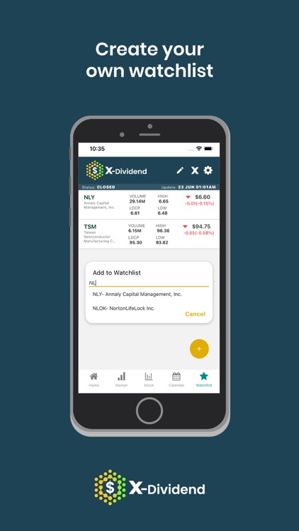 X-Dividend screenshot-6