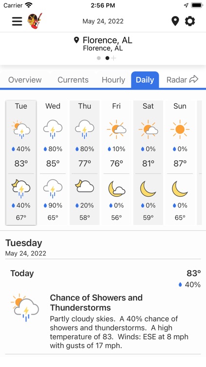 KIX96 Weather screenshot-6