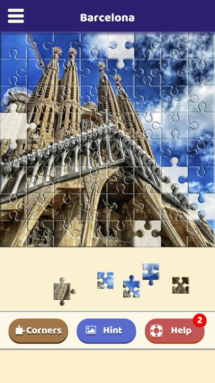 Barcelona Sightseeing Puzzle screenshot-4