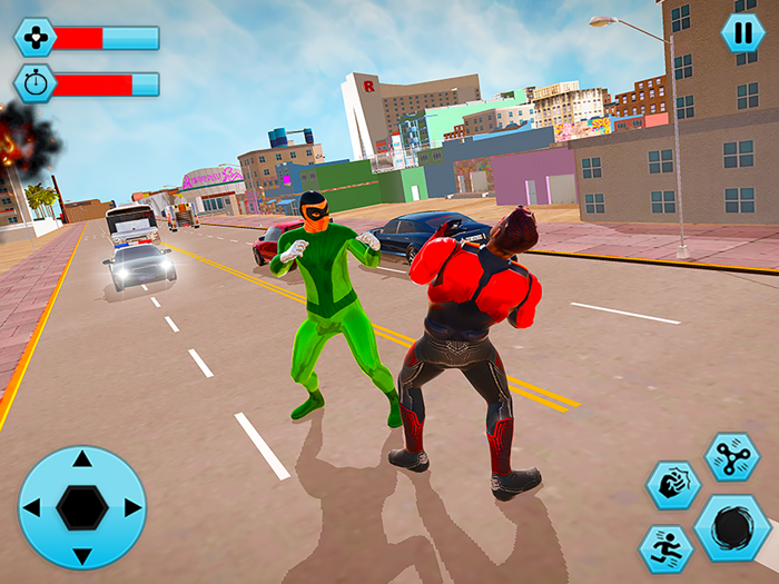 Rope Superhero Mad City Crime