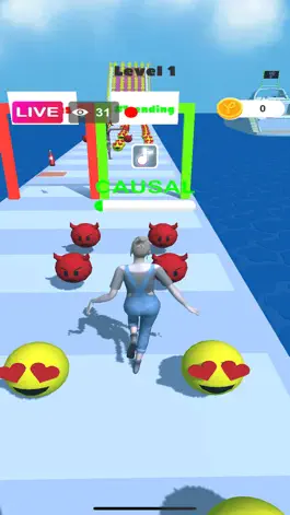 Game screenshot Streamer Runner Rush 3D apk