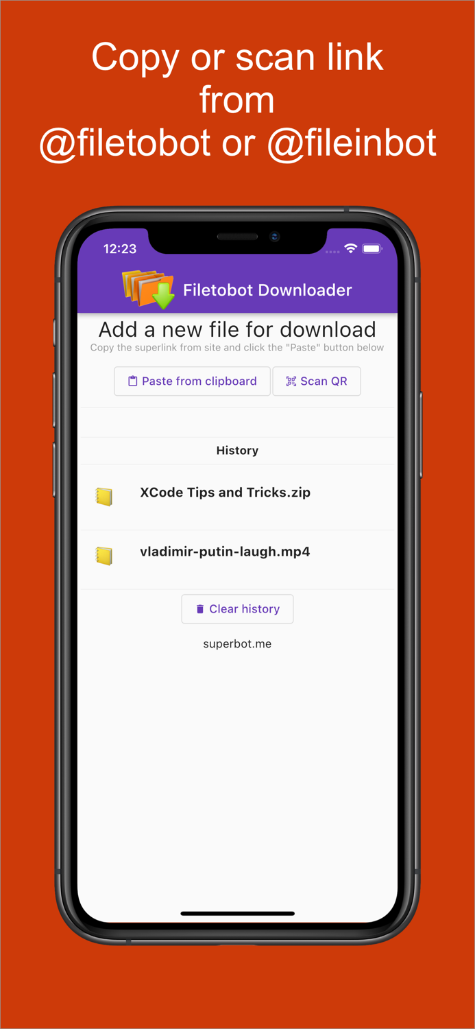 Filetobot Downloader
