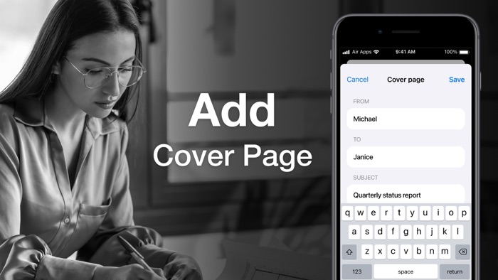 Fax Air - Scan  Send Fast