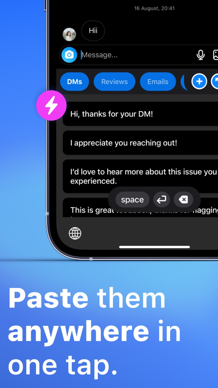 Magic Board AutoPaste Keyboard