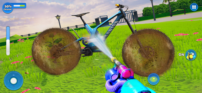 Power Water Gun Wash Cleaning