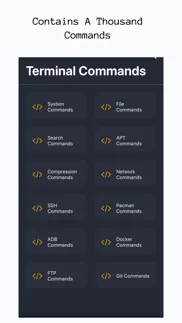terminal commands pro iphone screenshot 1