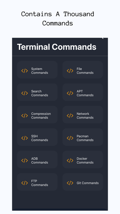 Terminal Commands Proのおすすめ画像1