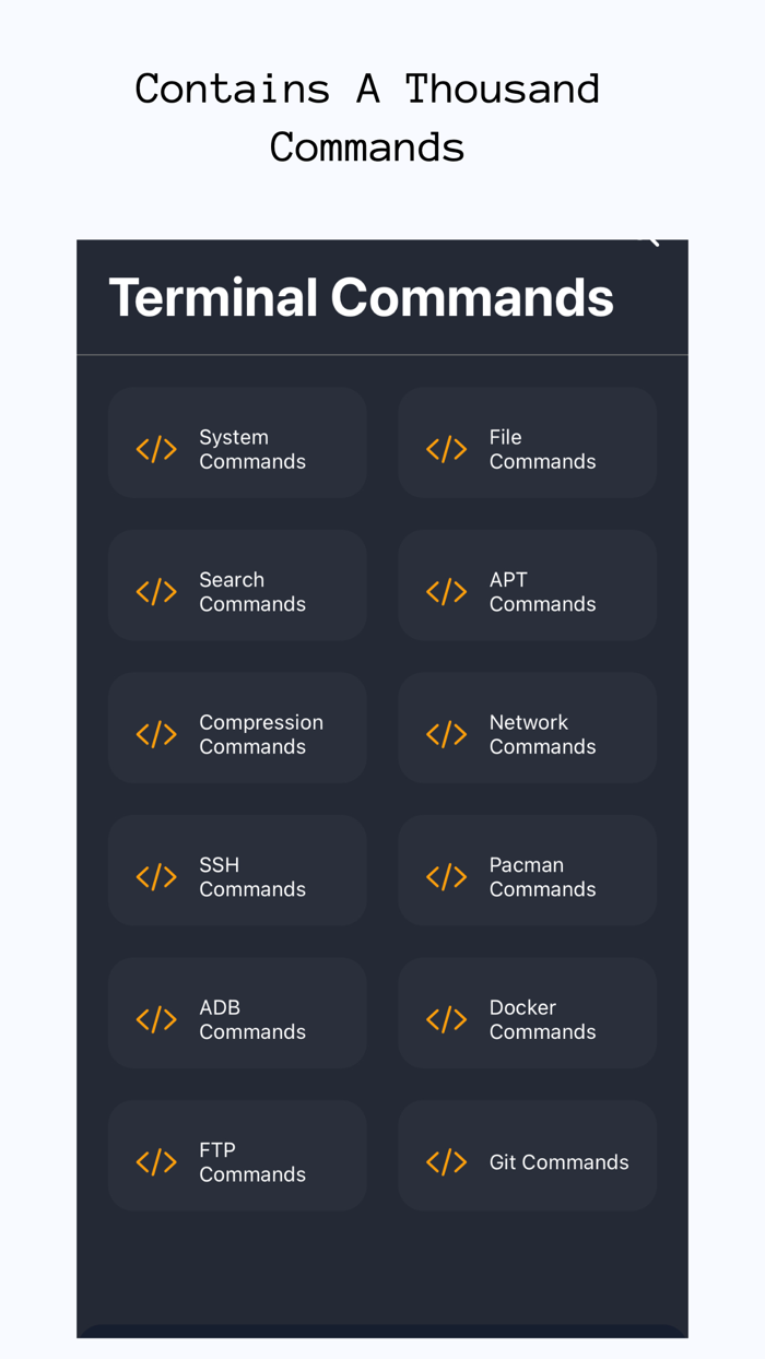Terminal Commands Pro