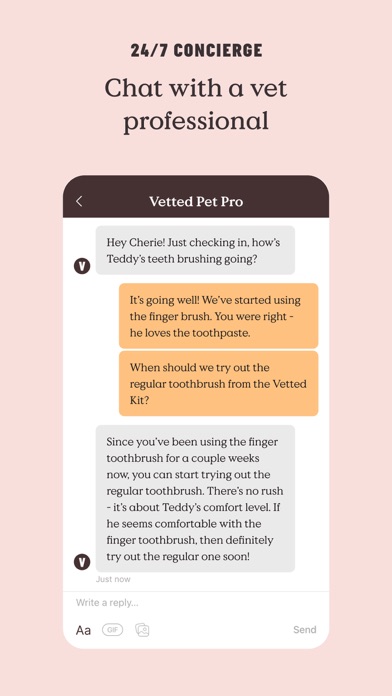 Vetted Pet Health Screenshot
