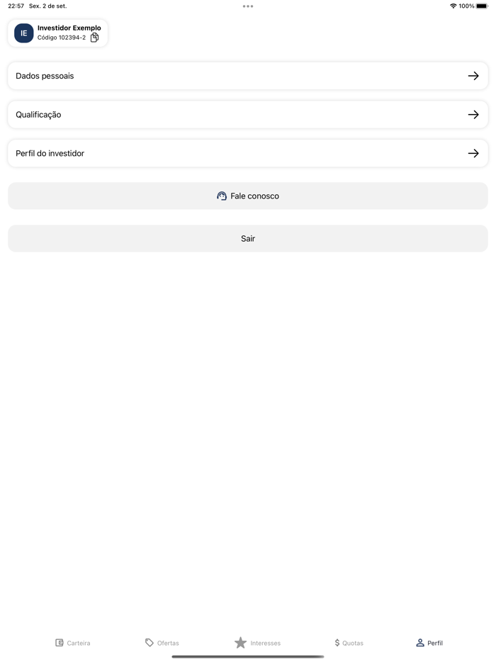 JusInvestments Investidor