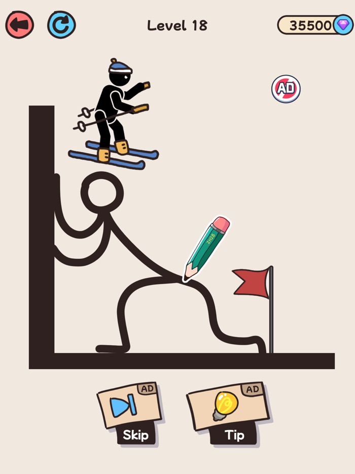Stickman Save Puzzle