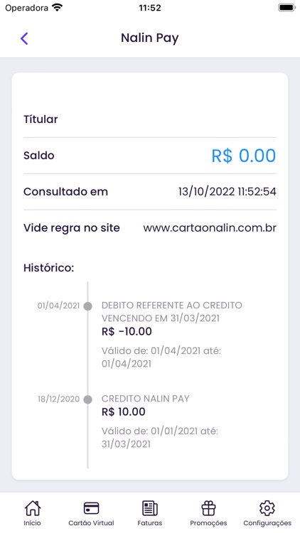 Cartão Nalin screenshot-8