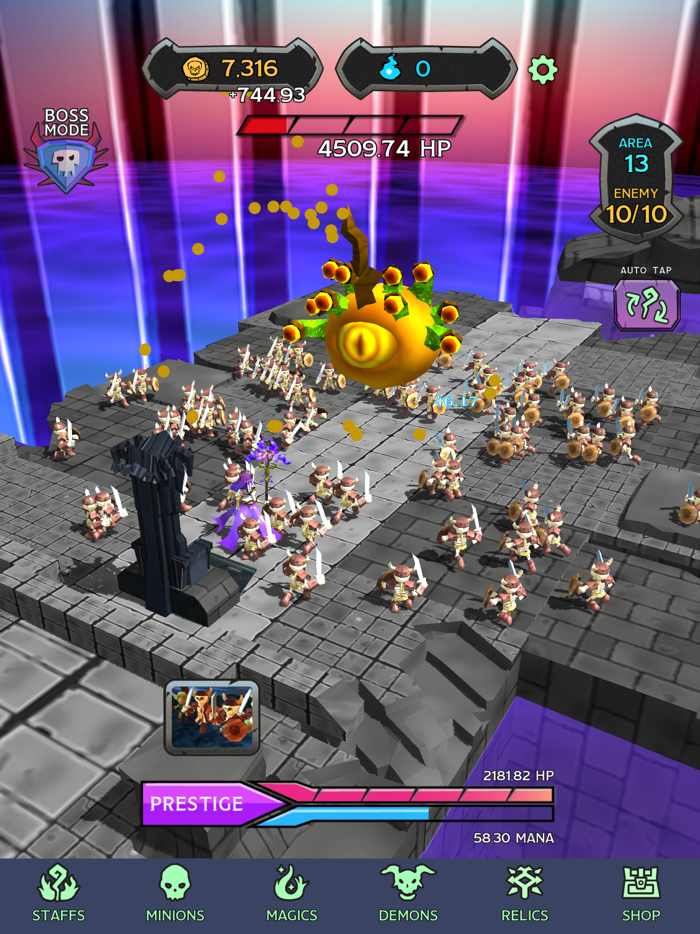 Tap Dungeon Necromancer