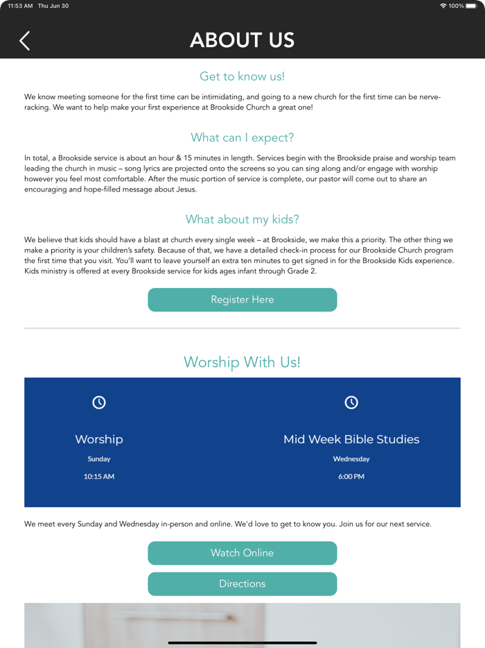 Brookside Church, Mississippi