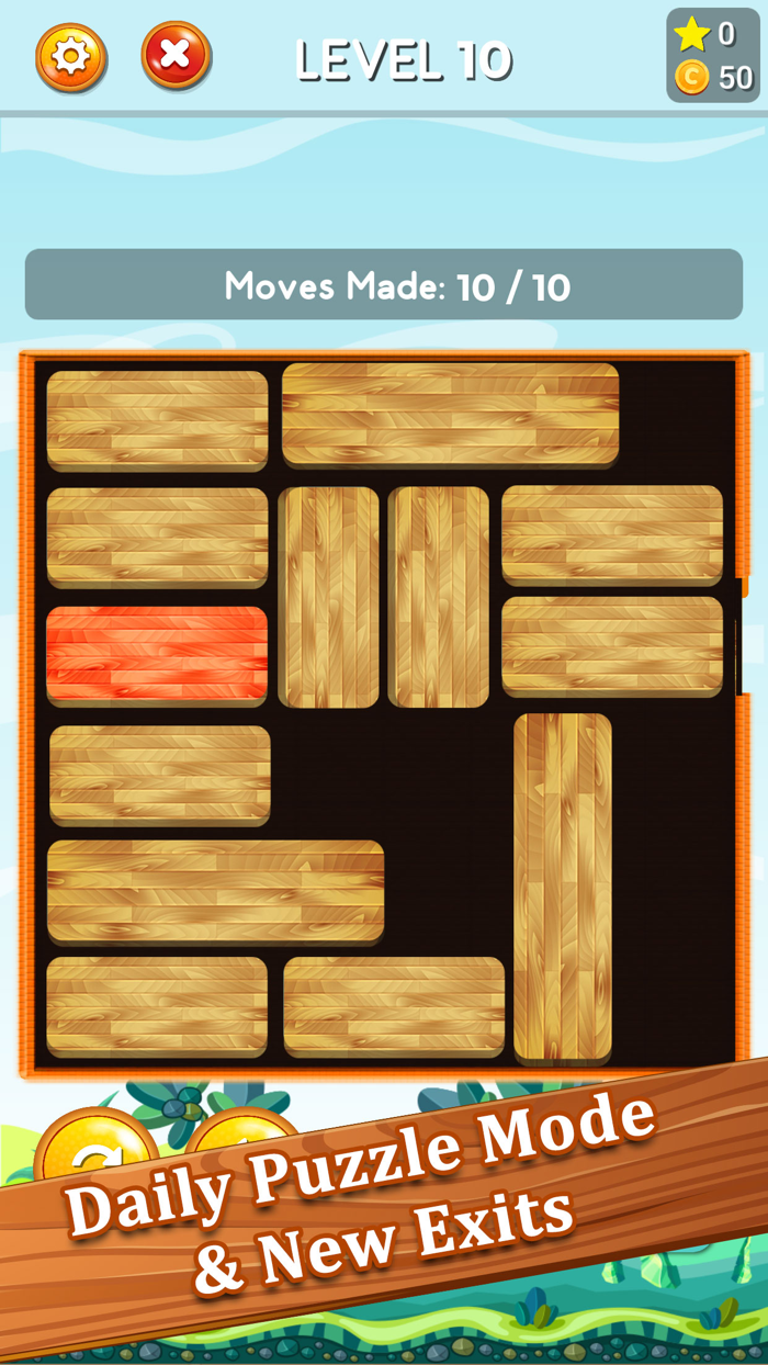 Move Block Unblock SlidePuzzle