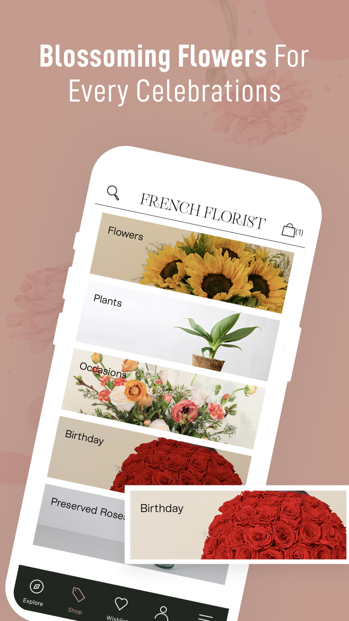 French Florist Flower Delivery