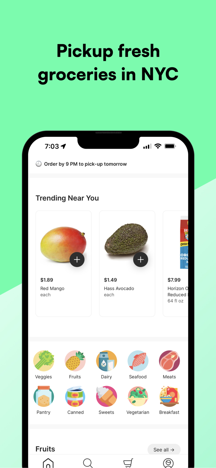 Cosmic Grocery Pickup