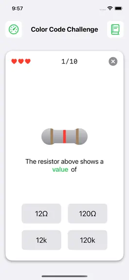 Game screenshot ColorCode Challenge - Resistor mod apk