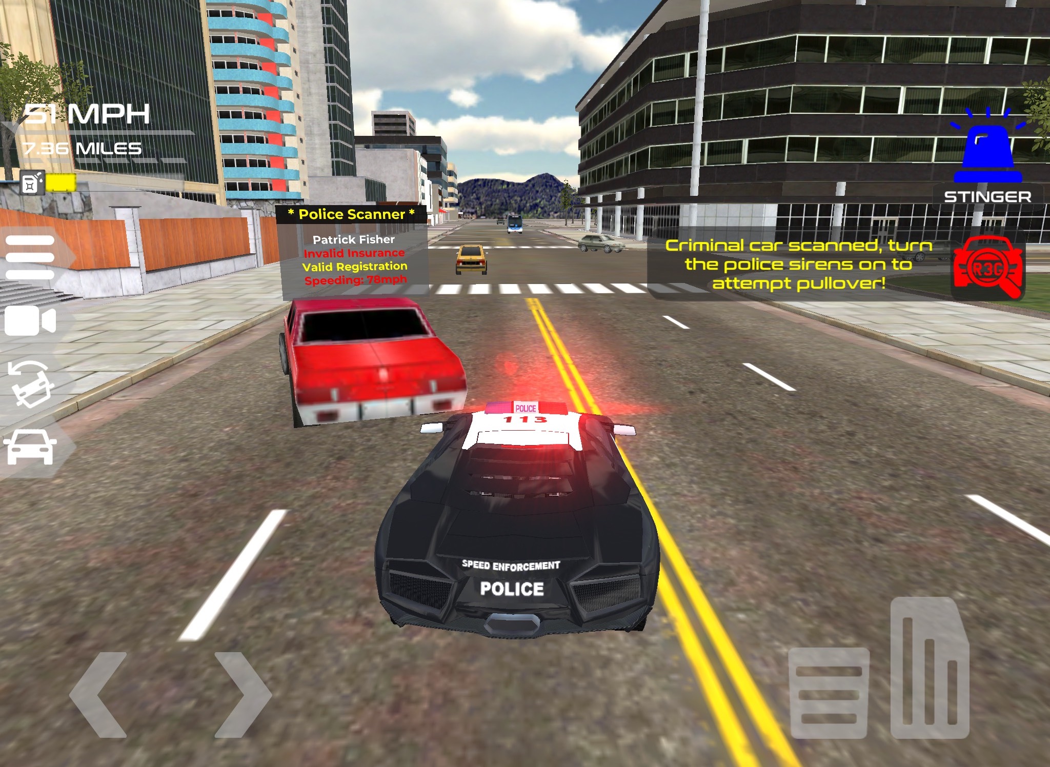 Police Chase - Cop Car Driver screenshot 4
