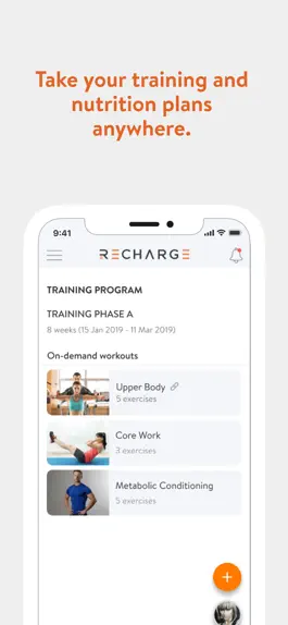 Game screenshot RECHARGE: Health & Fitness hack