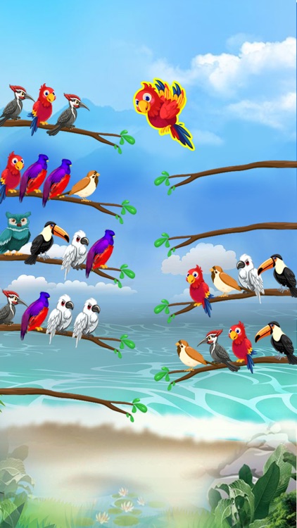 Bird Sort - Color Puzzle screenshot-3